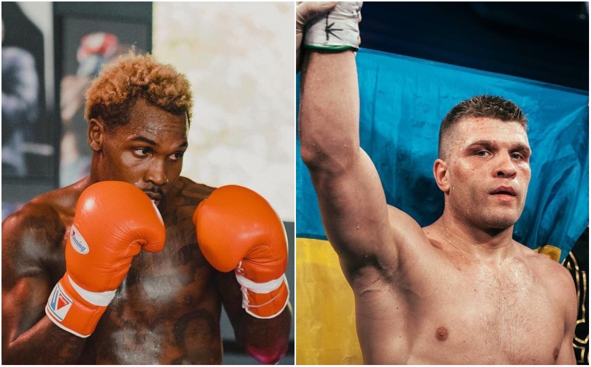 Jermall Charlo y Sergiy Derevyachenko (Instagram)