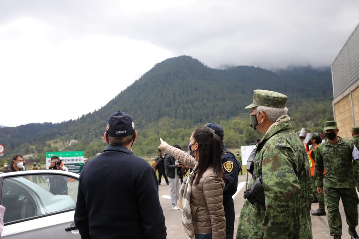 Los terrenos serán entregados la Guardia Nacional. (@Claudiashein)