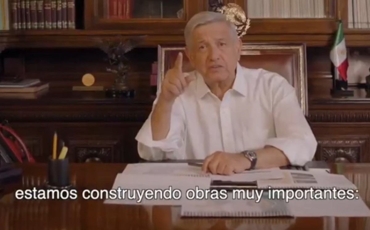 Obras de la 4T dan empleo a 150 mil: AMLO en spot previo a informe de gobierno