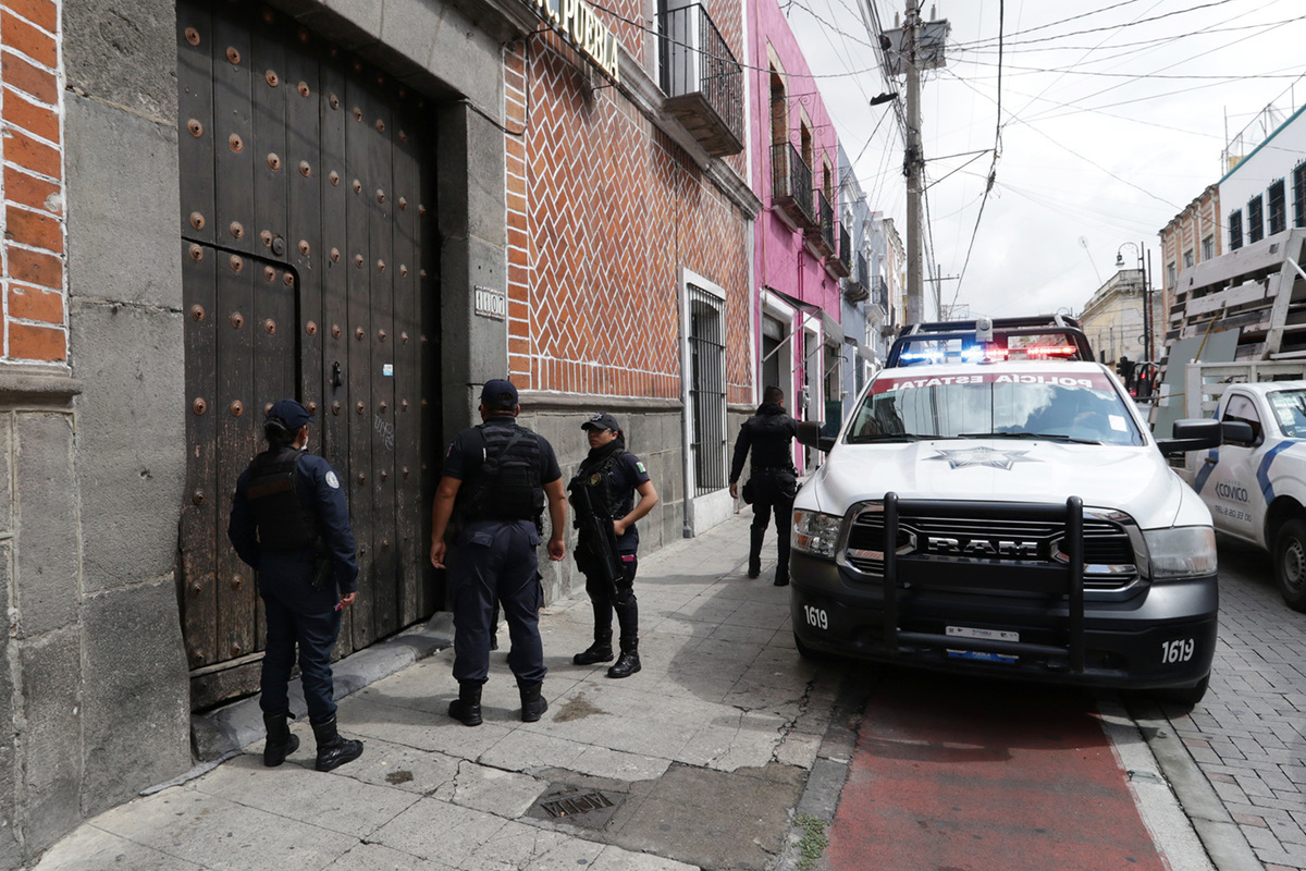 El pasado viernes el gobierno estatal desalojó a la CNC y la CNOP de los edificios que ocupaban como oficinas. (Agencia Enfoque)