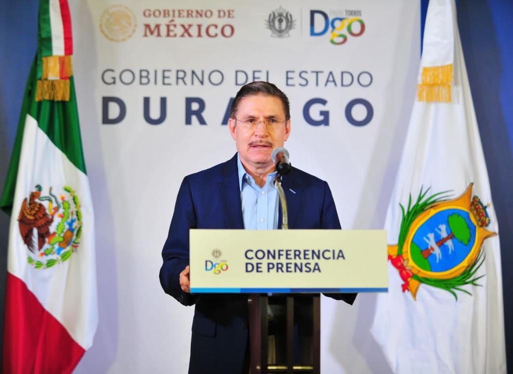 José Rosas Aispuro Torres informó sobre el cambio de que habrá en el Gabinete de Durango. (Especial)