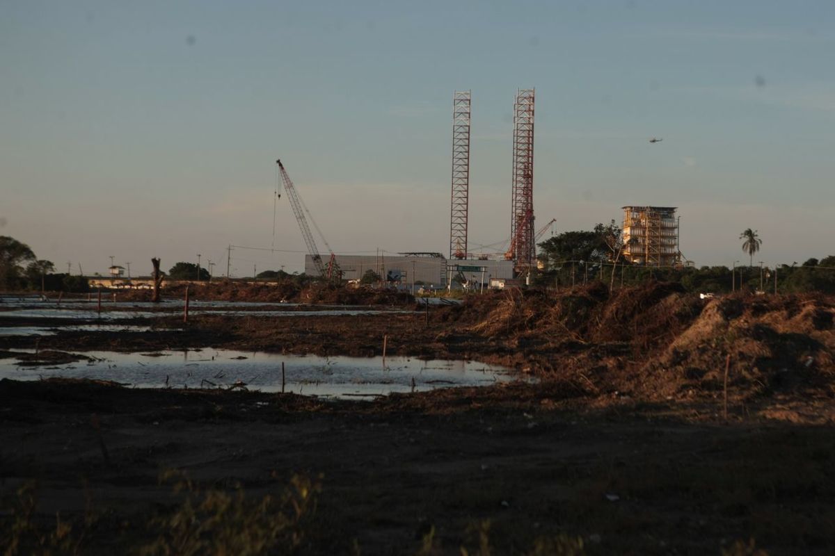 Además de la obra de Dos Bocas, se realizaron obras para evitar la inundación en la zona. (Cuartoscuro / Archivo)