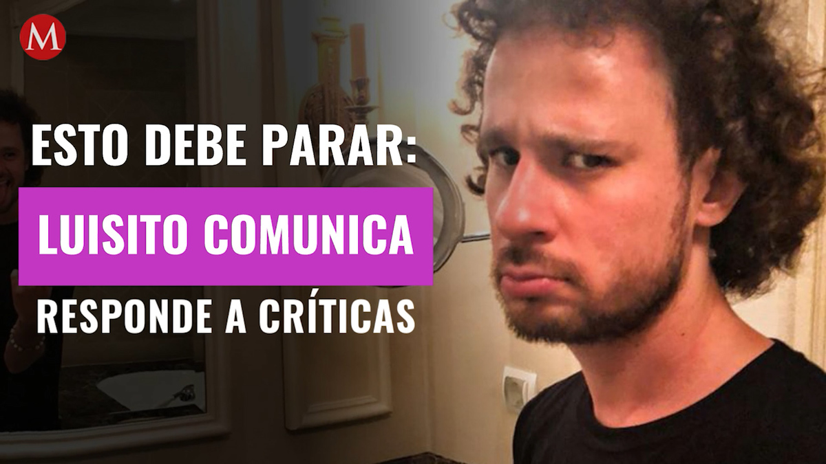 Esto debe parar: Luisito Comunica responde a críticas por foto machista con su novia