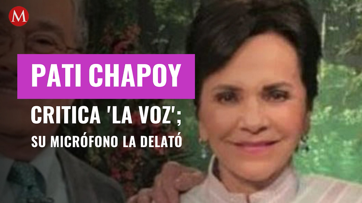 “Ya no saben qué hacer”: Pati Chapoy critica 'La Voz'; su micrófono la delató