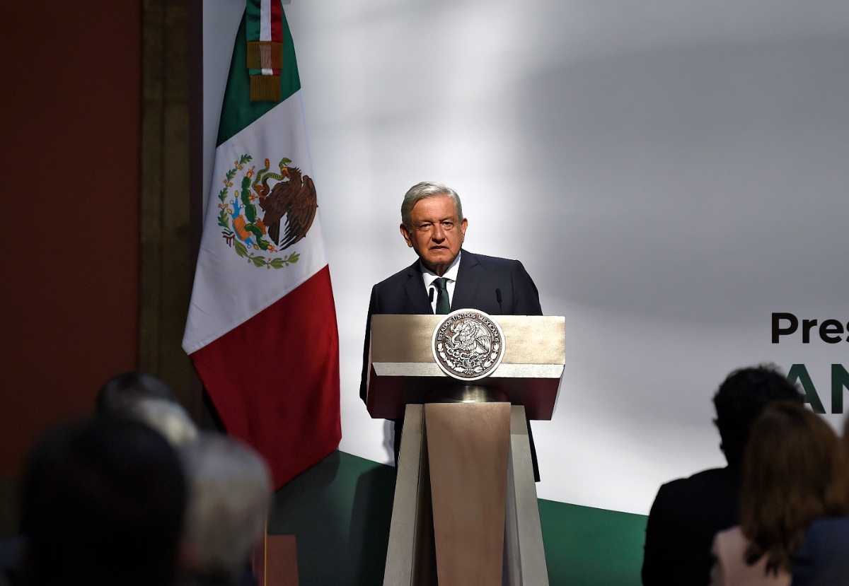 El presidente Andrés Manuel López Obrador dio su Segundo Informe de Gobierno. (AFP)