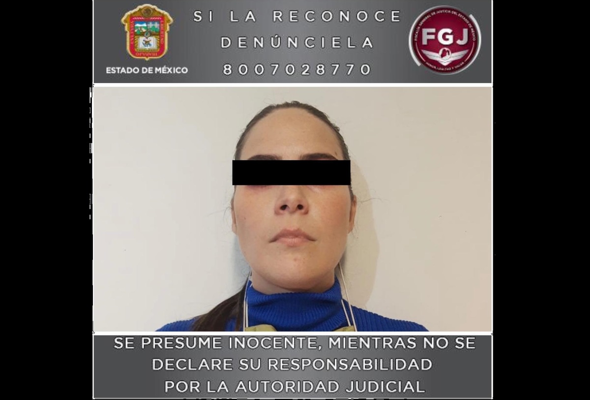 La presunta responsable Claudia Roxana “N”, quien fuera pareja de Anuar. (Especial)