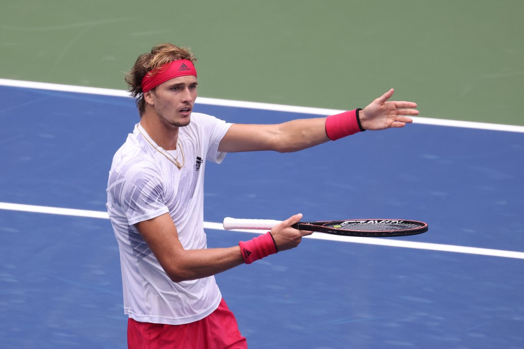 Alexander Zverev pasa a la tercera ronda del US Open (AFP)