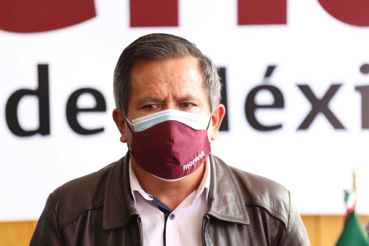 Andrés Caballero Zerón, presidente del Consejo Estatal de Morena. (Jorge Sánchez)