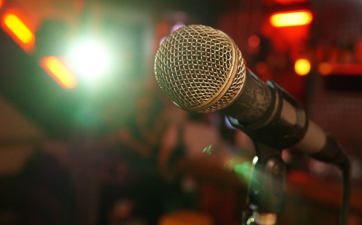 Micrófono de stand up. (Tomado de Pixabay)