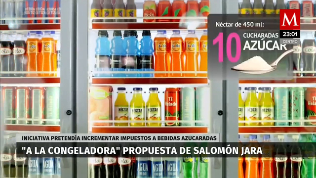 A la congeladora legislativa propuesta de nuevos impuestos a refrescos