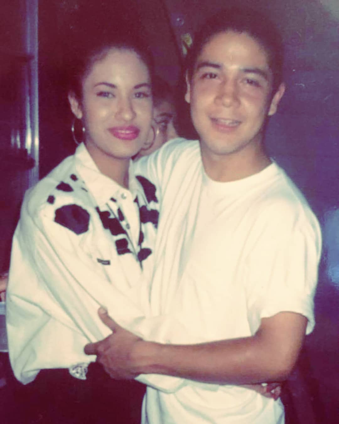 Chris Pérez y Selena (Instagram: @chrispereznow)