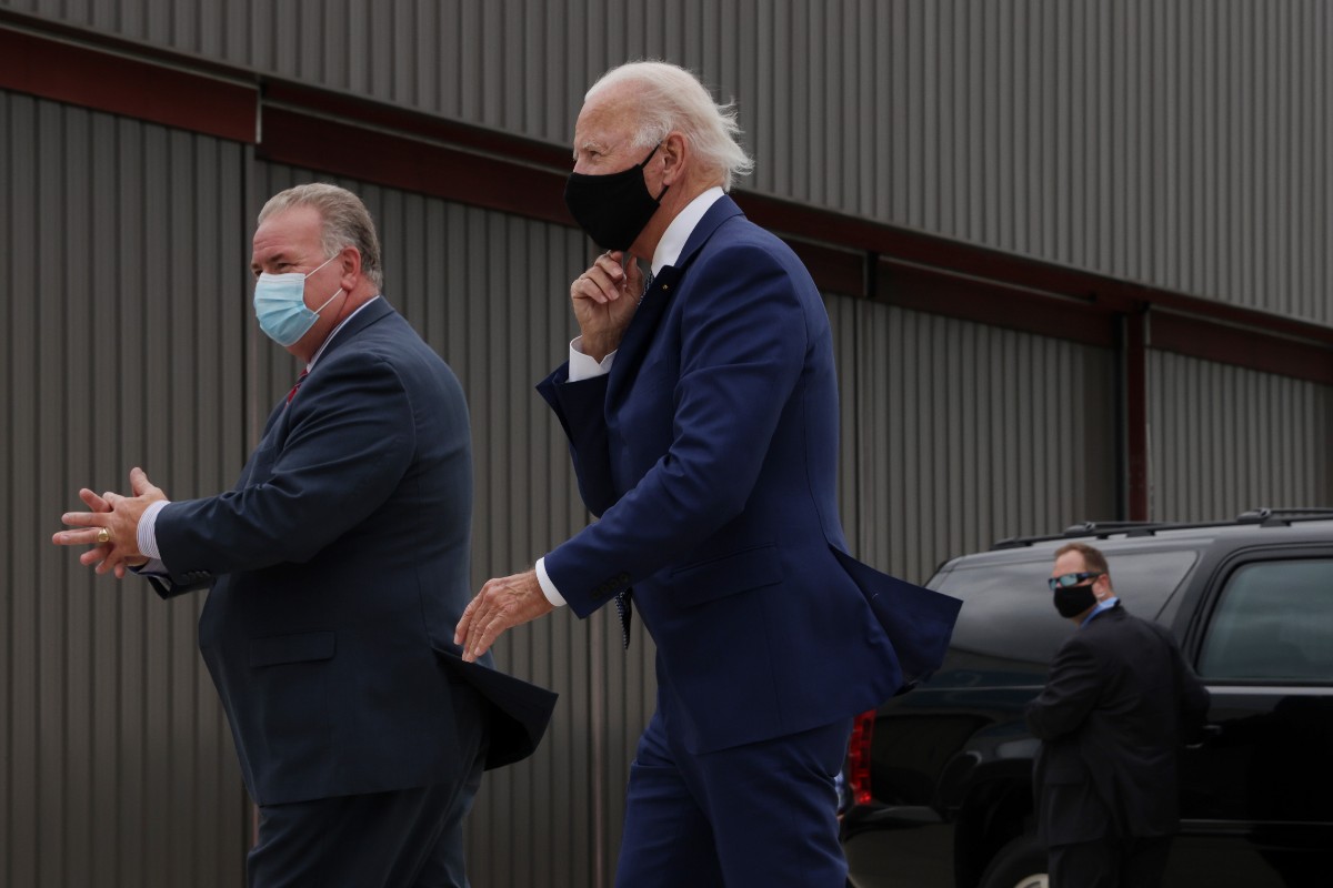 La reunión de Joe Biden y la familia de Jacob Blake fue en privado. | AFP