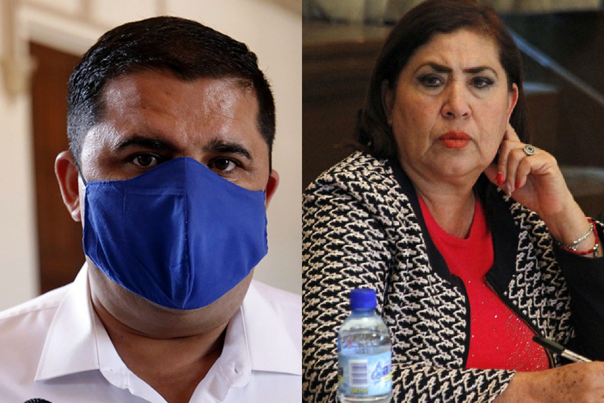 Alcalde y ex alcaldesa de Lerdo. (Archivo)
