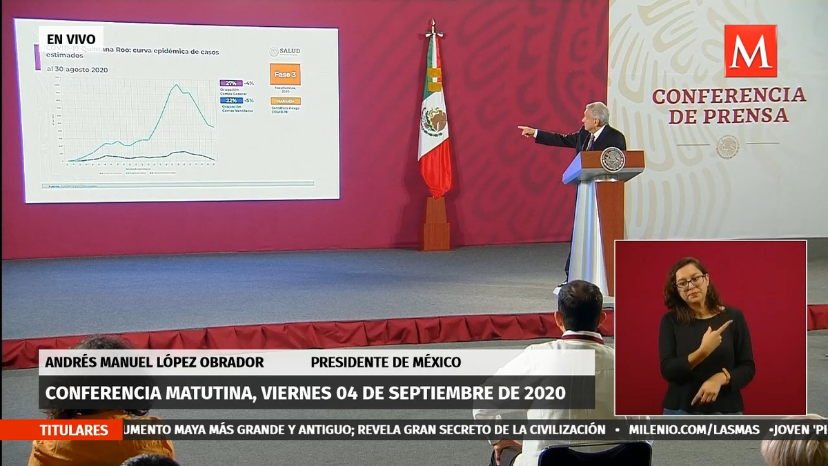 AMLO: ya hay indicios de recuperación en turismo ante pandemia