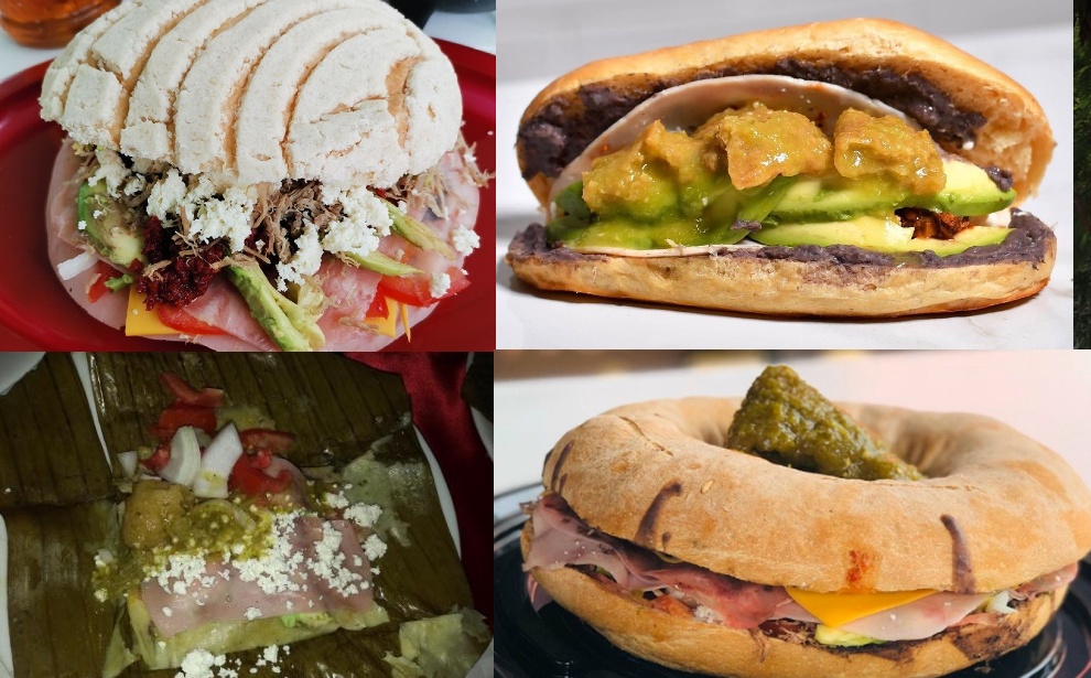 Concha, tamal, rosca, vegana, las variaciones de torta de la barda.