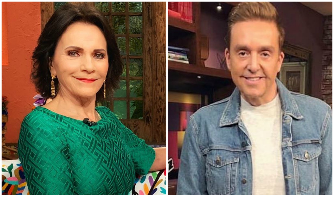Daniel Bisogno imitó a Pati Chapoy en "Ventaneando" (Instagram).