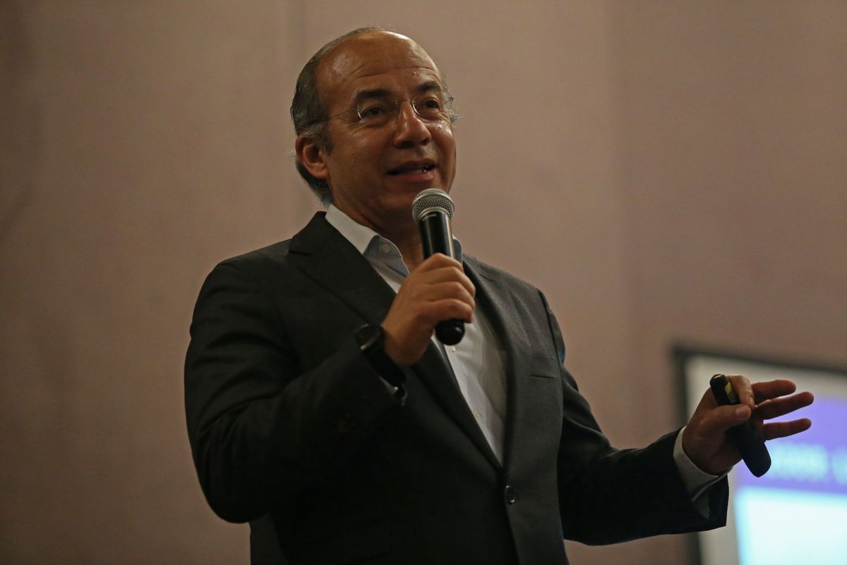 El ex presidente de México, Felipe Calderón. (Cuartoscuro)