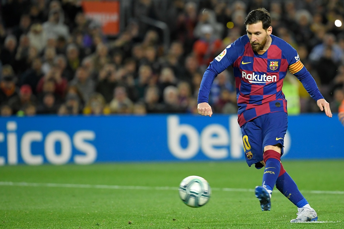 Lionel Messi, delantero del Barcelona (AFP)