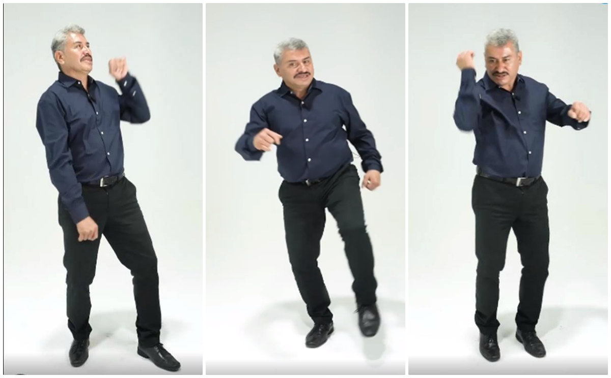 Patrick Miller lanza tutorial para bailar al ritmo de los 80 (Instagram: guatemala.com).