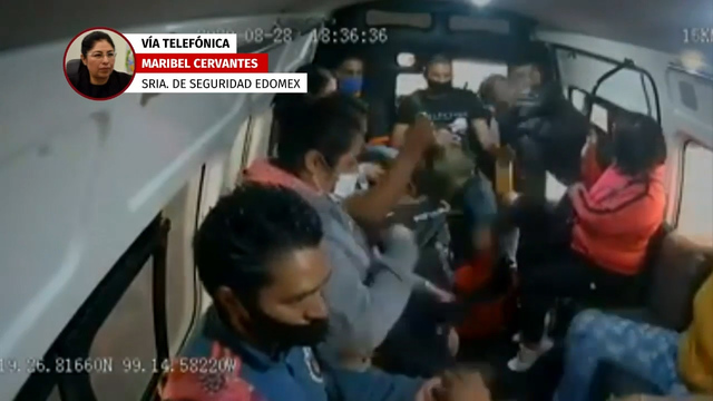 SSEM confirma la detención de presunto asaltante de combi en Naucalpan