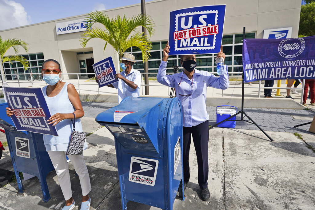 El voto por correo en Estados Unidos es común, aunque había caído en desuso en los últimos años. (AP)