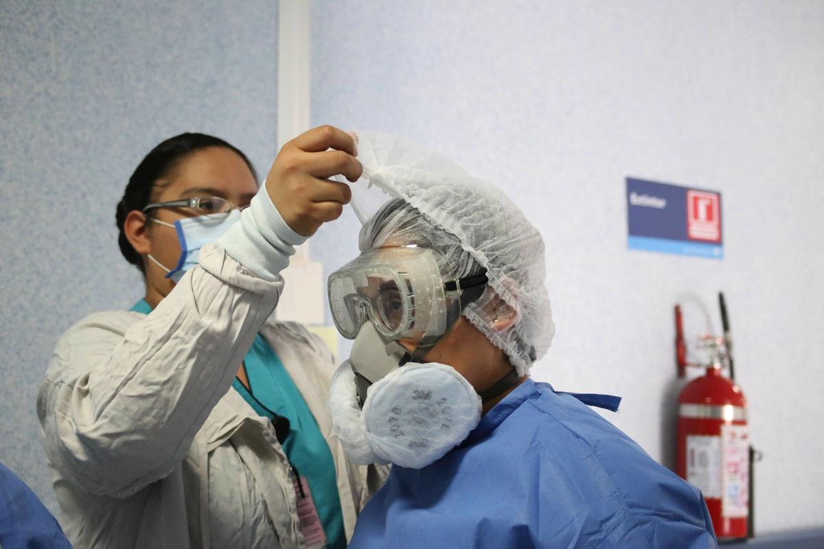 Coronavirus Guanajuato | Enfermeras en la primera línea contra el covid-19.