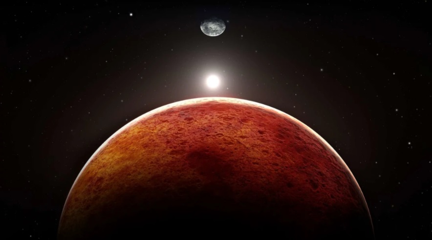 La Luna y Marte se 'besarán' esta noche: te explicamos cómo verlo.