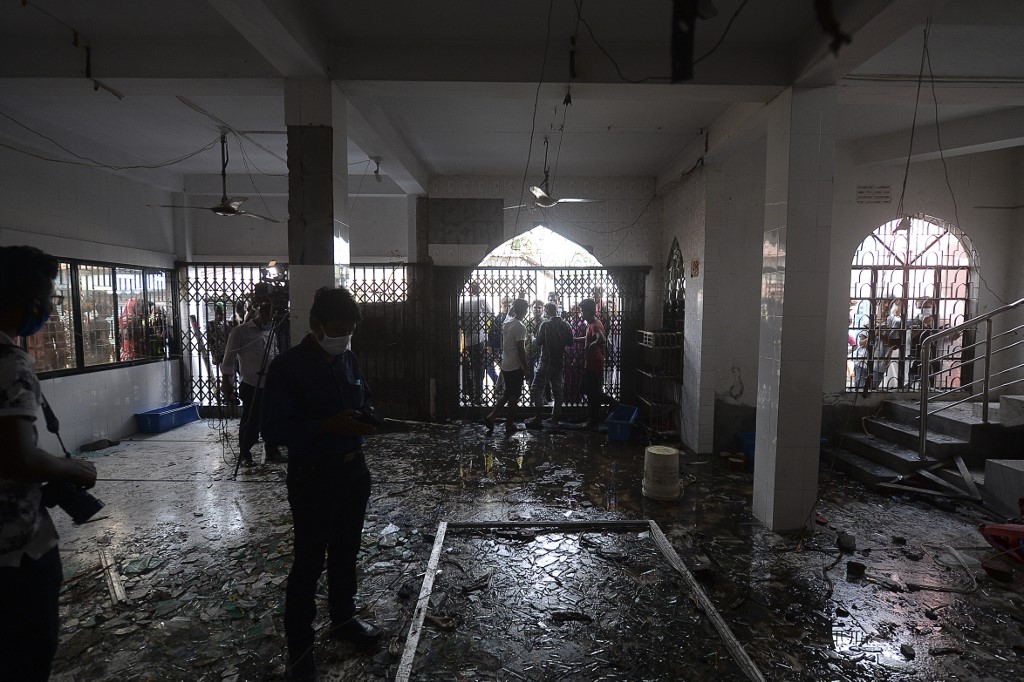 Bangladesh es un país principalmente musulmán; la proliferación de mezquitas es común. (AFP)