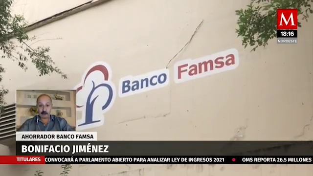 Entrevista, Hilario Jiménez. Ahorrador de Banco Famsa. Exigen regreso de su inversión
