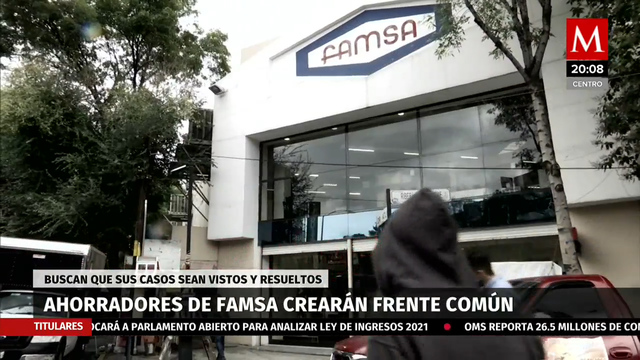 Exigen ahorradores de Banco Famsa regreso total de sus inversiones
