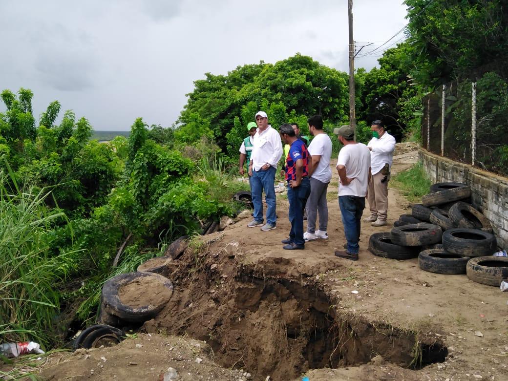 Las lluvias provocaron afectaciones en diferentes puntos de Veracruz.