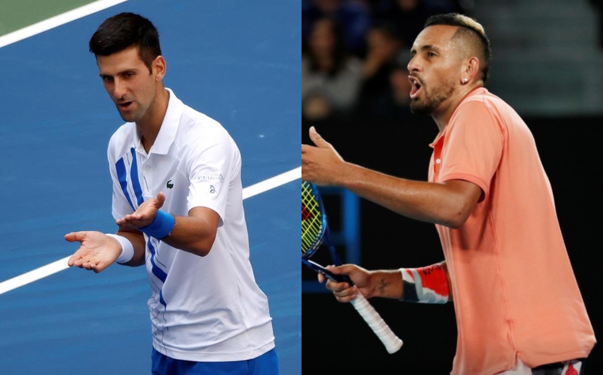 Nick Kyrgios ironiza tras descalificación de Djokovic (EFE / Reuters)