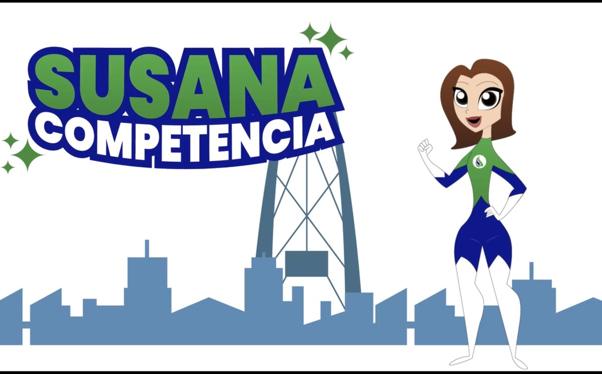 El personaje de 'Susana Competencia' promueve la libre competencia.