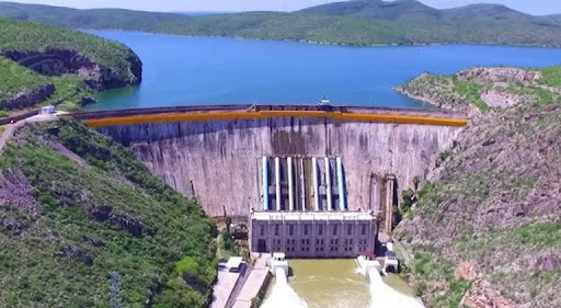 Presa La Boquilla, en Chihuahua.
