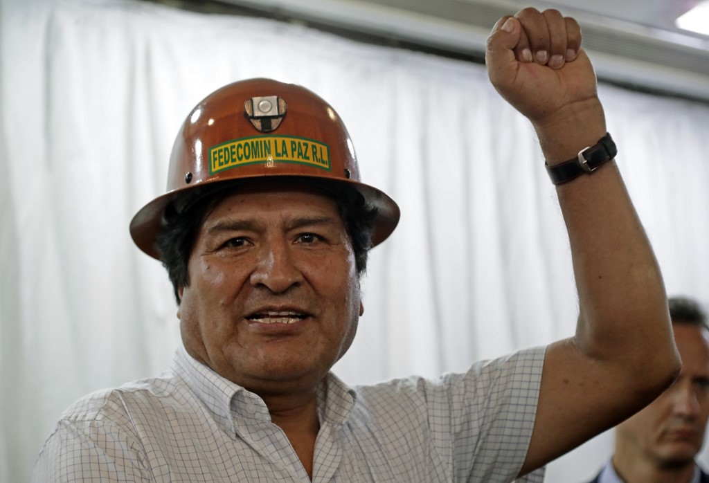 Evo Morales se encuentra refugiado en Argentina tras su salida del poder en octubre pasado. (AFP / Archivo)