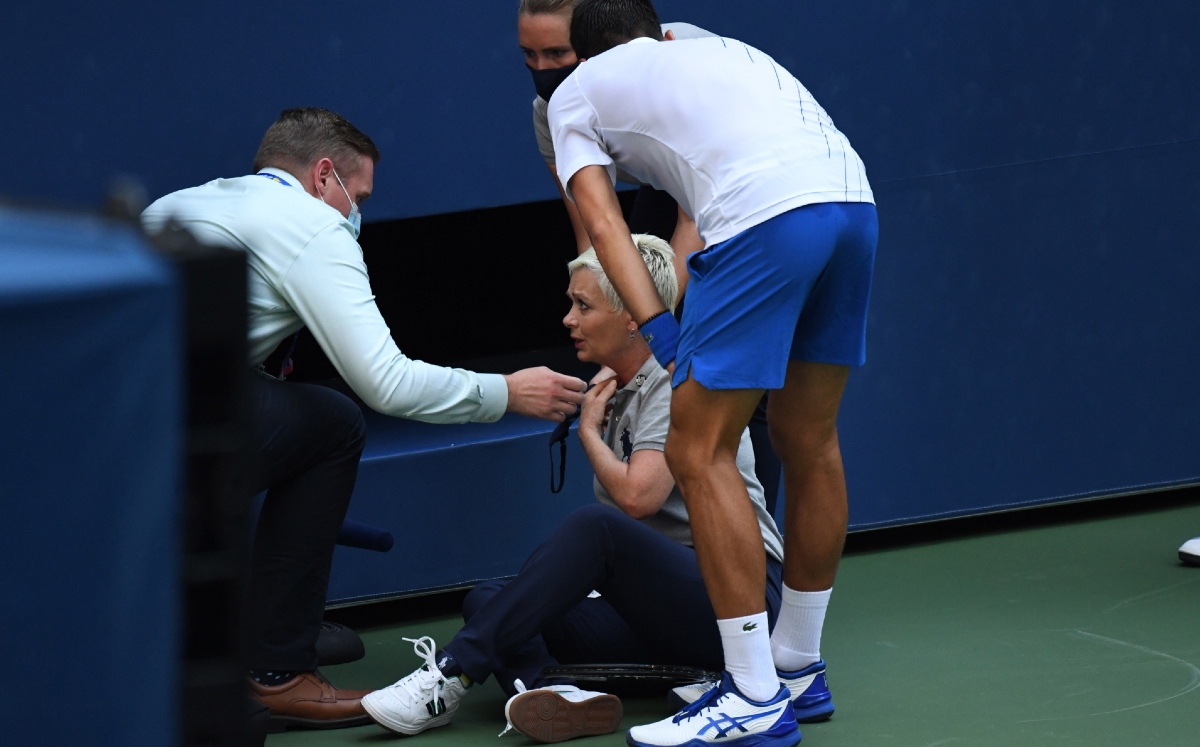 Laura Clark, jueza del US Open (Reuters)
