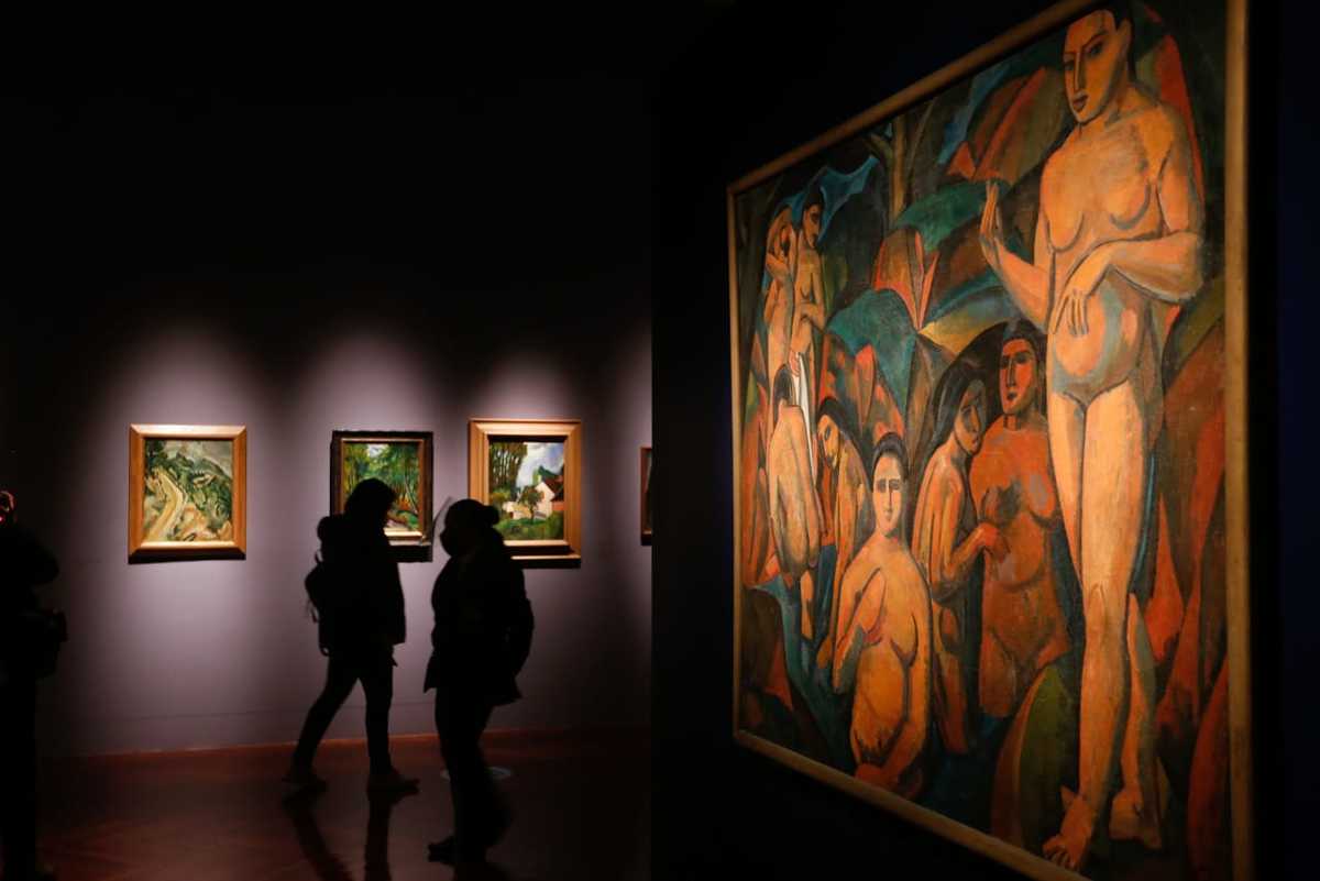 La muestra está integrada por 143 pinturas. (Foto: Araceli López)