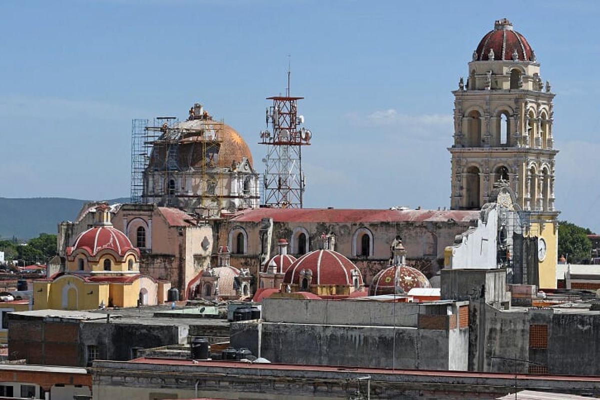 En Puebla, resultaron 518 templos dañados, los cuales, se ubican en cuatro de seis zonas pastorales. (Cuartoscuro)