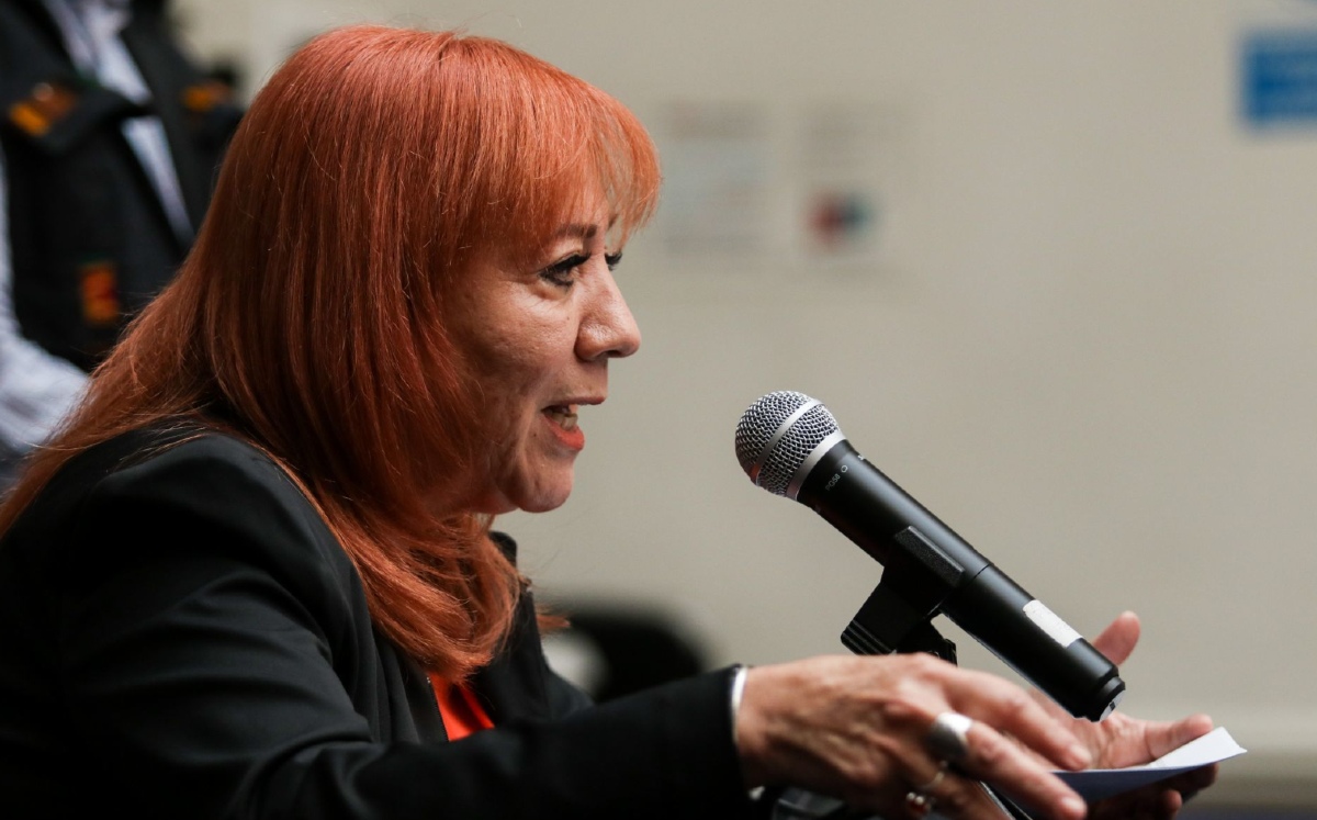 Rosario Piedra, titular de CNDH. (Cuartoscuro)