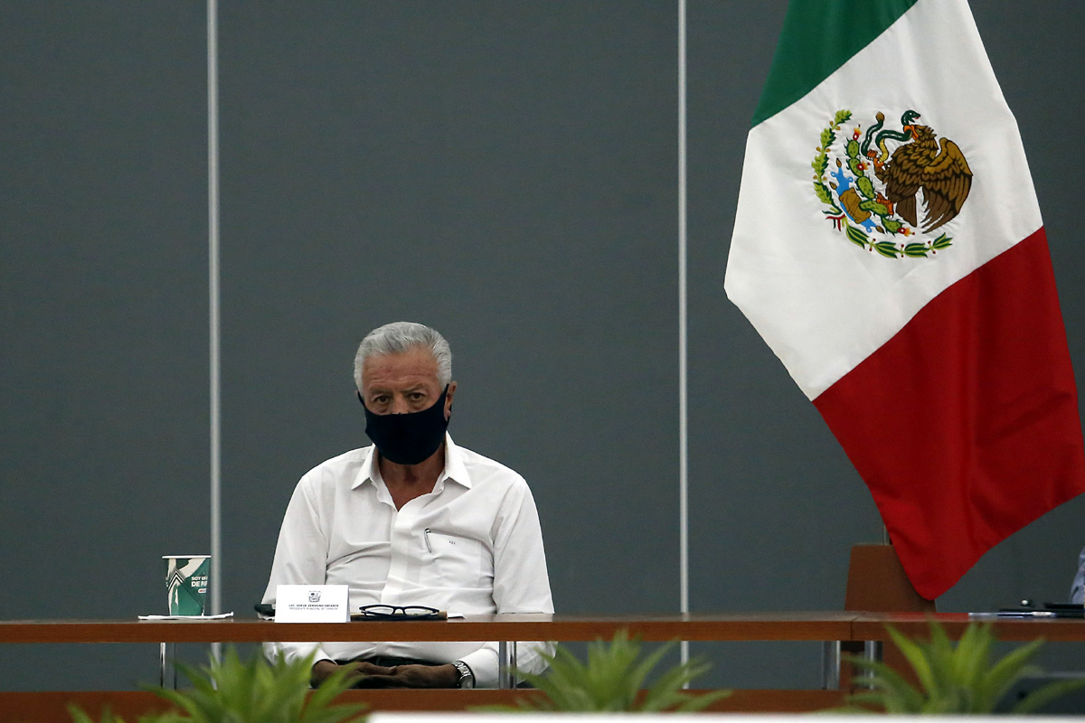 Alcalde de Torreón, Jorge Zermeño Infante. (Rolando Riestra)