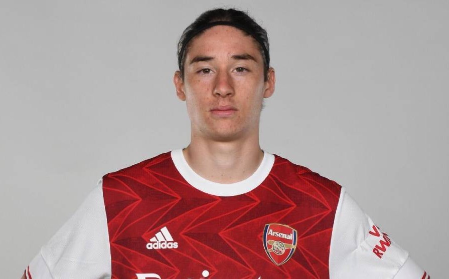 Marcelo Flores, futbolista mexicano del Arsenal (Instagram @10marceloflores)