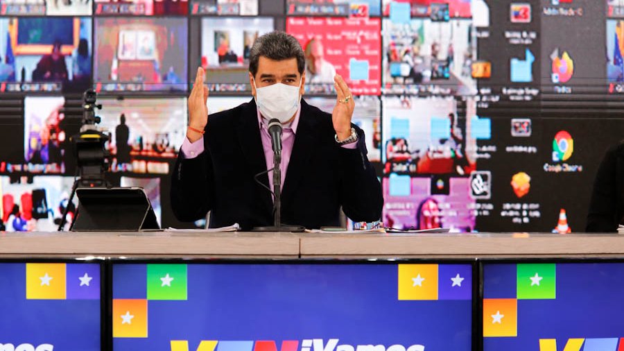 Nicolás Maduro propone aplicar vacuna covid-19 en candidatos parlamentarios | Twitter/@PresidenciaIVE