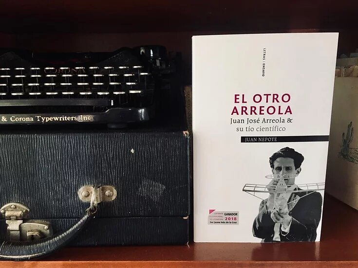 Portada del libro: El Otro Arreola: Juan José Arreola y su tío científico (Cortesía)