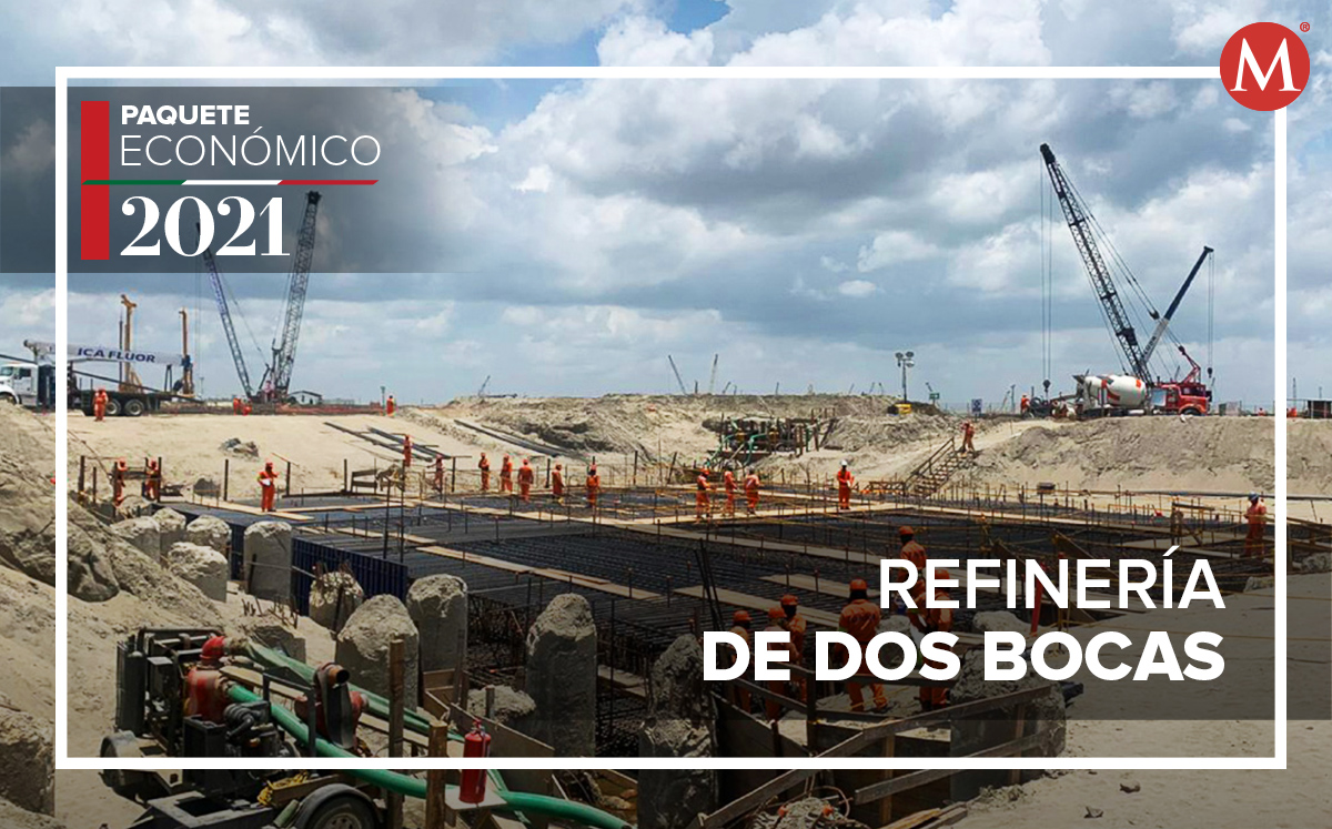 La refinería de Dos Bocas, Tabasco, que tendrá un costo de ocho mil mdd y prevén tener lista en 2022. Foto: (Especial)