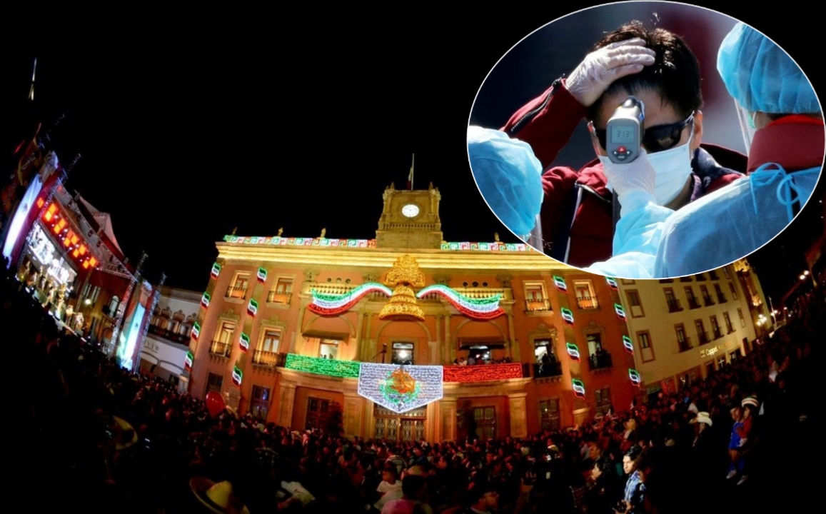 Festejos patrios, riesgo para contraer coronavirus e influenza.