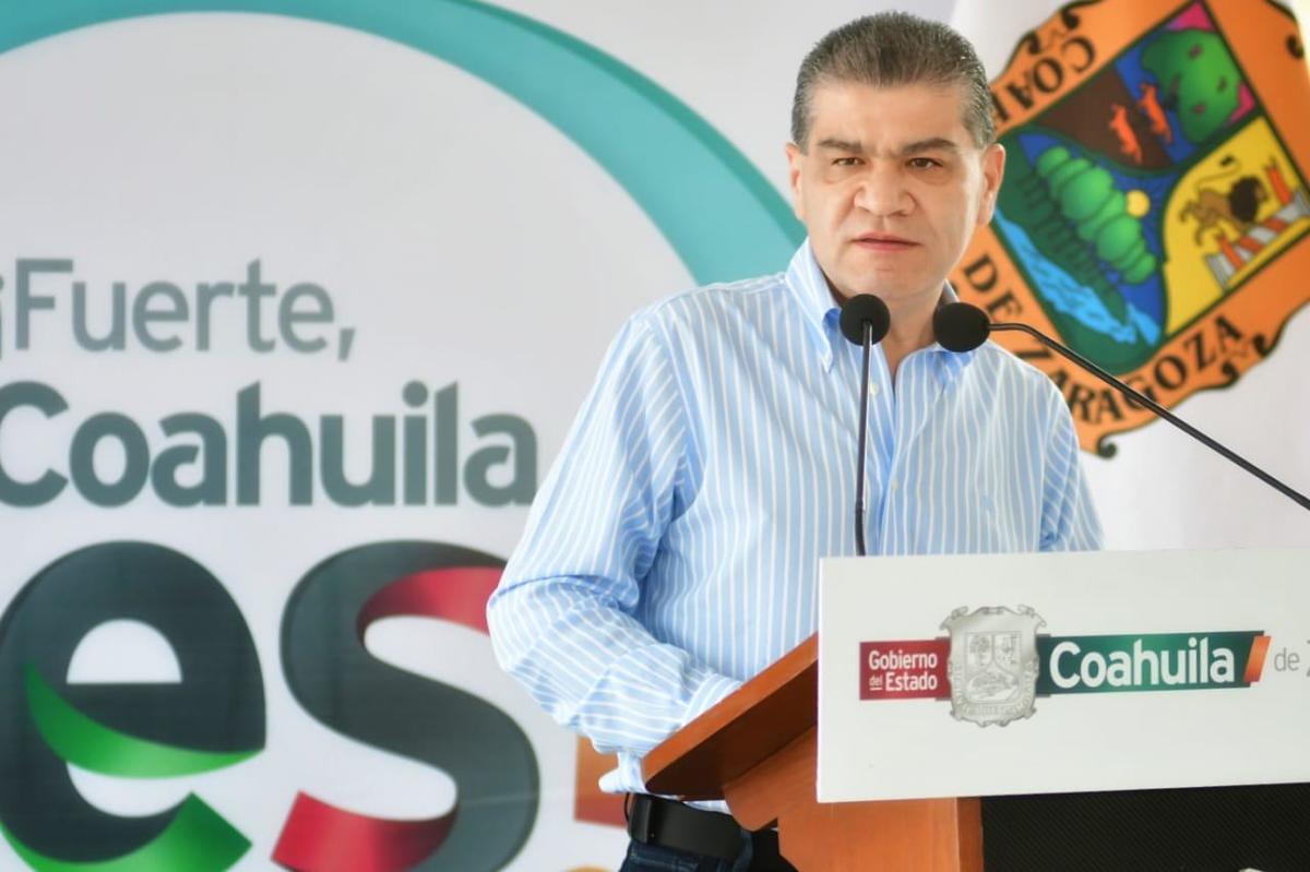 Miguel Ángel Riquelme Solís, gobernador de Coahuila. (Especial)