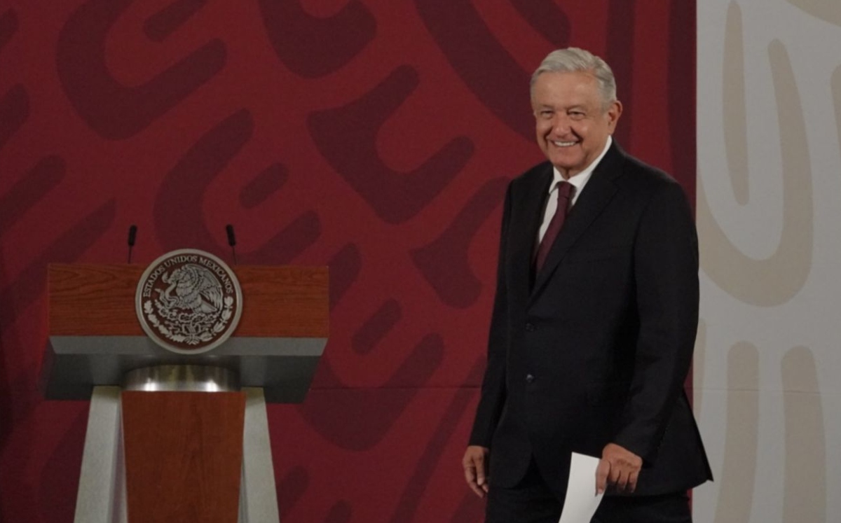 El presidente Andrés Manuel López Obrador en La Mañanera del 9 de septiembre. (Cuartoscuro)