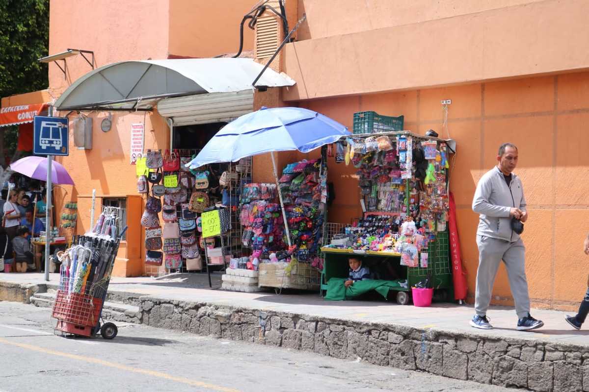 Comerciantes ambulantes de León, comienzan a retomar actividades. Foto: Dany Béjar