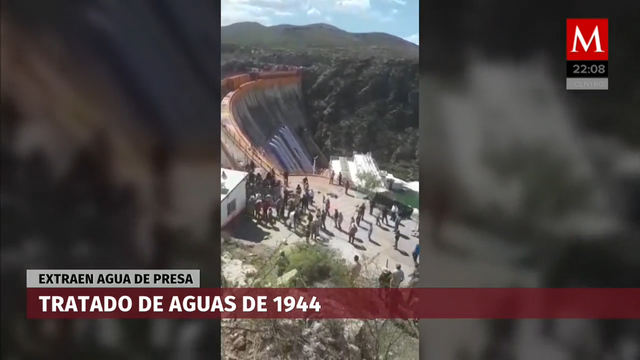 Así expulsaron campesinos a Guardia Nacional de la presa La Boquilla en Chihuahua