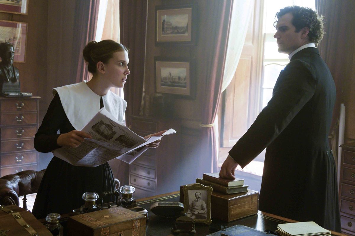 Millie Bobby Brown protagoniza 'Enola Holmes',  la película producida por Netflix (Alex Baily).